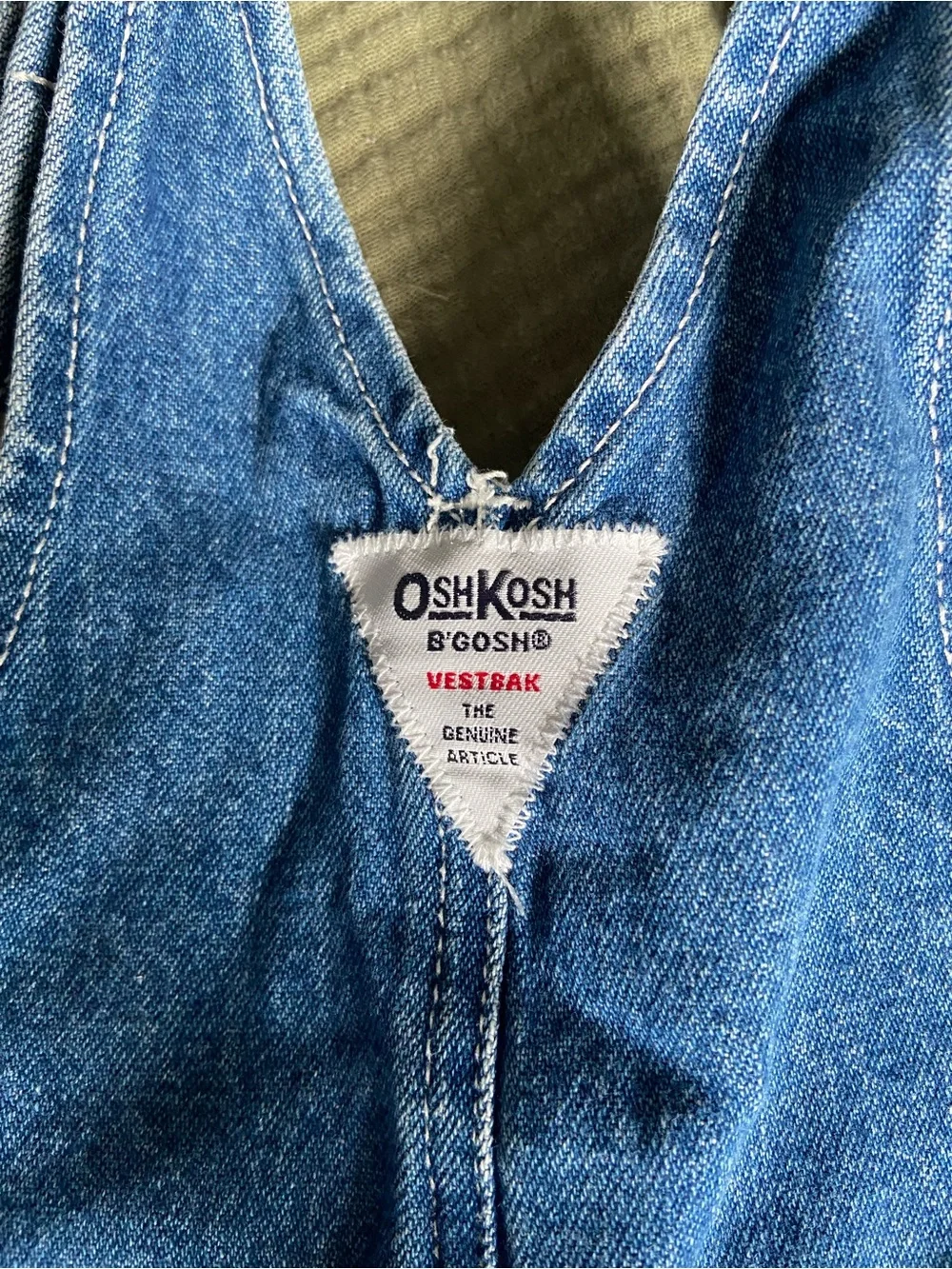OshKosh B'gosh Blue Denim Overalls
